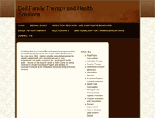 Tablet Screenshot of drbillbell.com